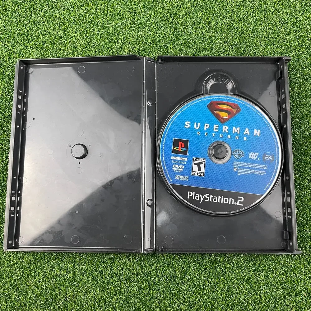 Superman Returns (Sony PlayStation 2, 2006) no Manual Tested